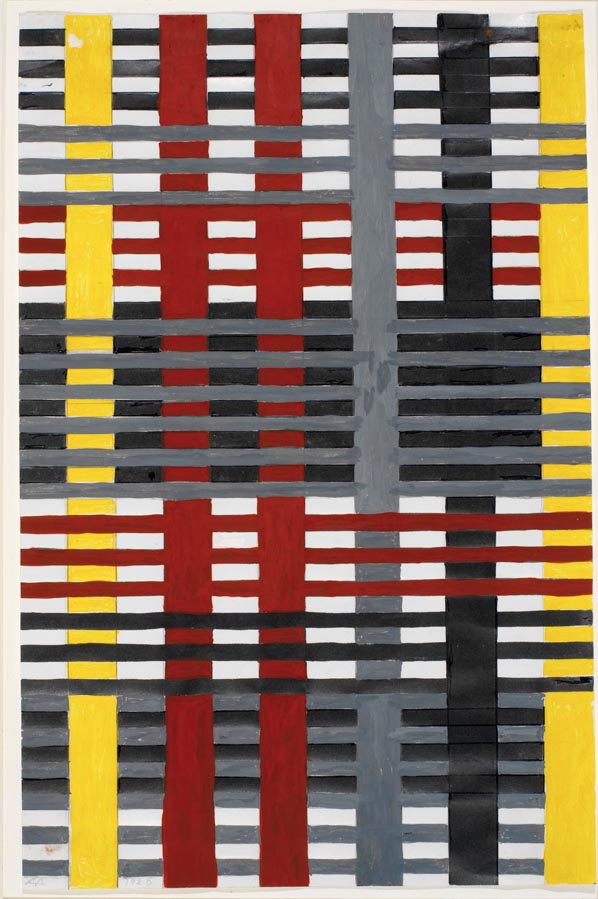 Study for unex wallhanging 1926. Anni Albers