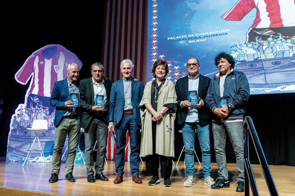 Medios: Rastrojo, Elguezabal, De Andrés, Ana Urkijo (Presidenta), Gallego y Urtubi.