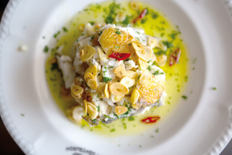 Merluza a la ondarresa.