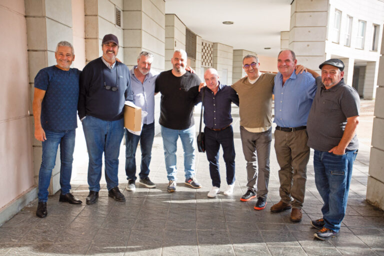 José Antonio Tauste, Max Alesanco, Andoni Martínez, Iban Crespo, Pedro Luis Ortiz, Mariano Remiro, Jon Mujika y Josetxu Figuero.