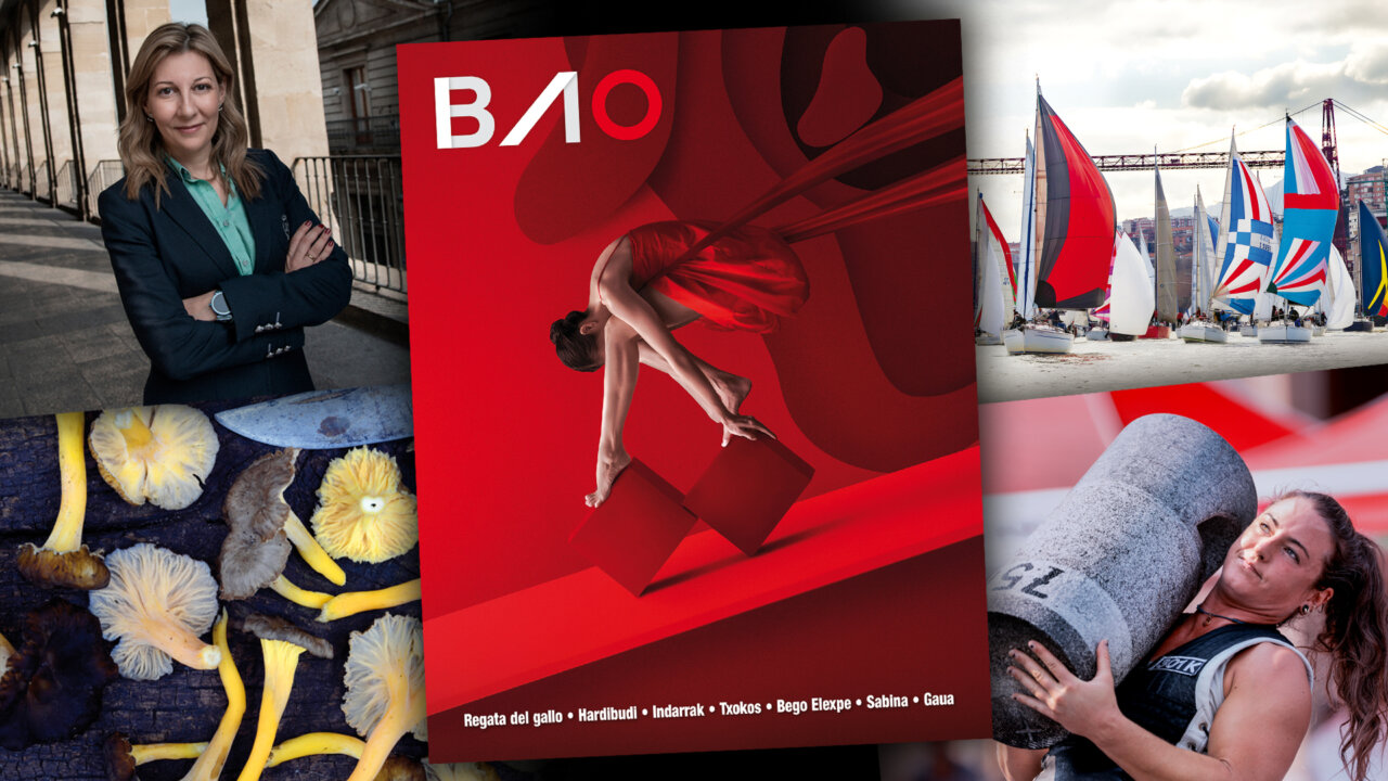 Portada de la revista BAO con temática cultural y deportiva.