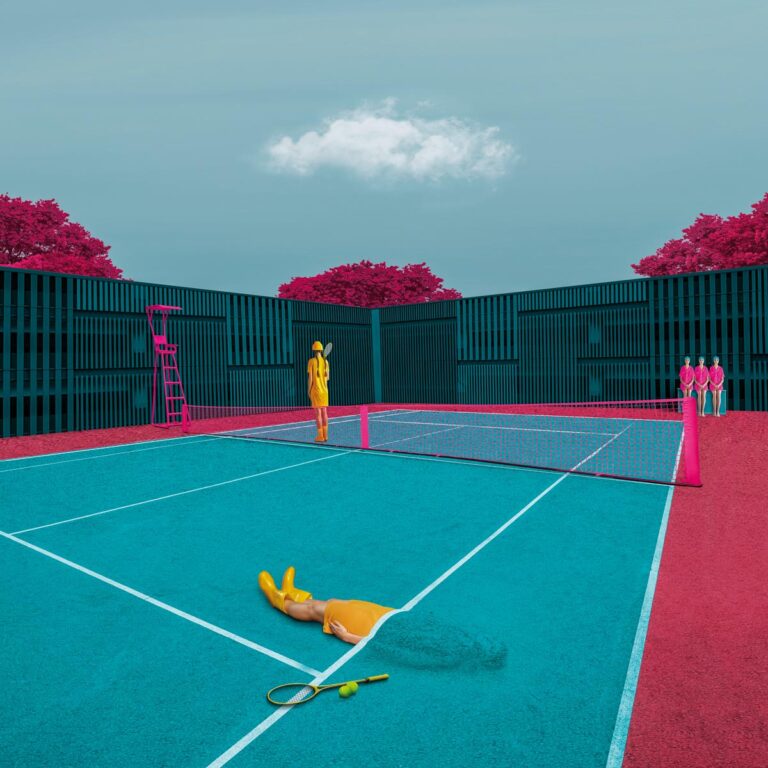 La mente humana como un parque de juegos. Incluso después de la derrota, persisten la creatividad, la imaginación y la capacidad de reinventarse. Una serie que difumina los límites entre lo real y lo fantástico.