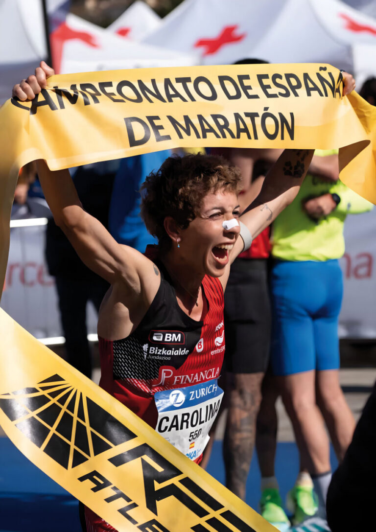 Carolina Robles, campeona de España de maratón.